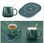 Coffee Mug with Electric Warmer Set - Image 2